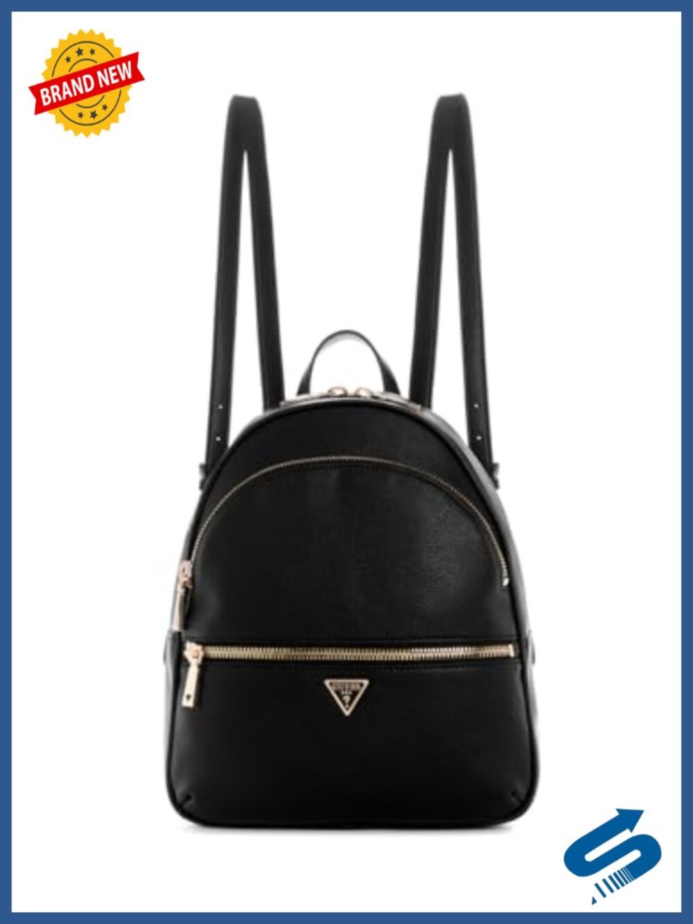 Large Backpack Zip Pockets Adjustable Straps Work Travel School